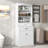 Bathroom Storage Cabinet With Adjustable Shelf