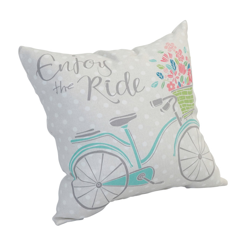 Outdoor Reversible Throw Pillow