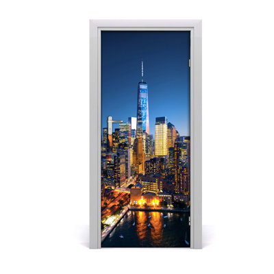 New York City Door Decal