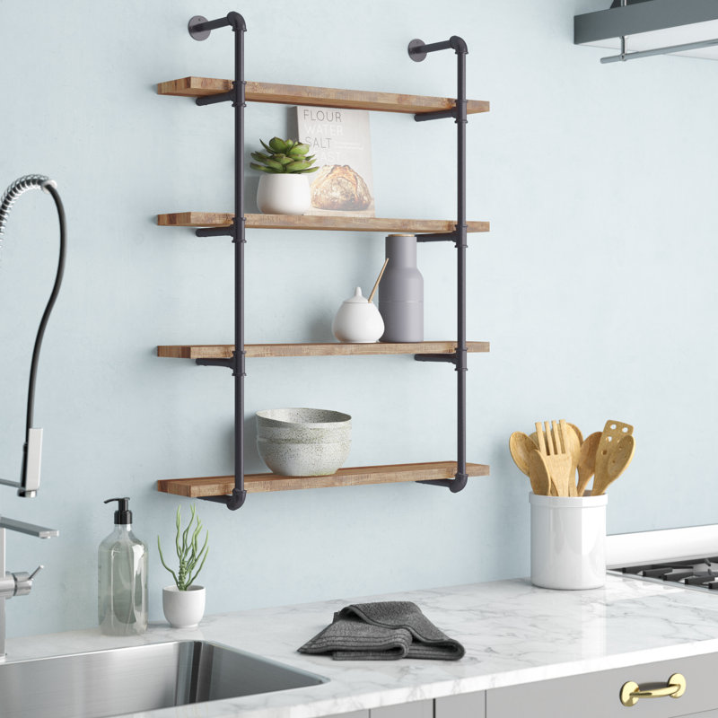 Perry 4 Piece Tiered Shelf