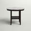 Ebeling Round Faux Marble Top Dining Table