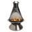 Cuisinart Chimenea Propane Fire Pit, 40,000 BTU Coated Steel Outdoor Propane Heater with Lava Rocks and Directional Heat, Adjustable Fire Pit with Safety Shutoff for Patios and More
