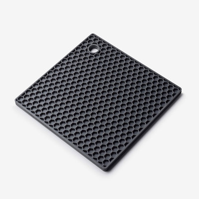 Agate Ceramic Jute Leather Crystal Square Round 1 Piece Trivet Set