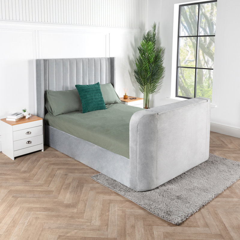 Bernia Upholstered Ottoman Storage Bed, Kingsize (5')