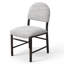 Chaise de salle à manger rembourrée (ensemble de 2)
