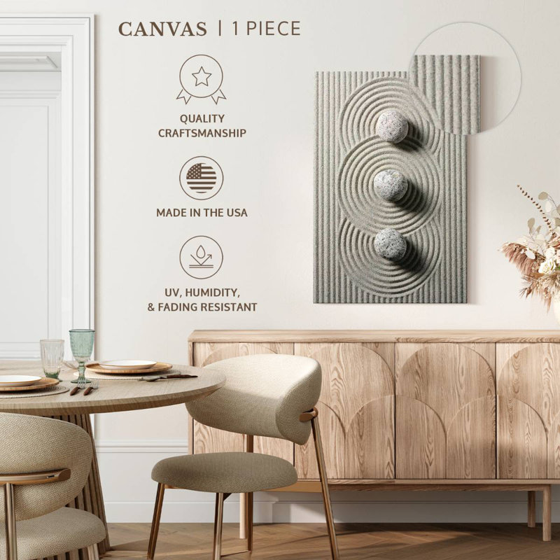 Trois pierres zen Kerrick, H 30 po x l 20 po