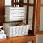 Vitrine vintage avec portes en verre, ampoule E26 incluse, armoire de salon-1019122403
