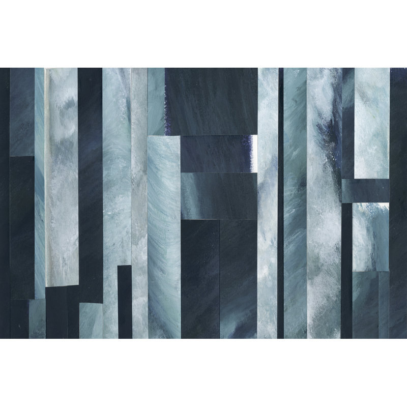 White Caps III - Wrapped Canvas Painting, 30cm H x 46cm W x 3.8cm D