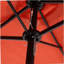 Grand parasol d'extérieur double face 14,8 pi avec manivelle (kaki) (sans base)-1036814082