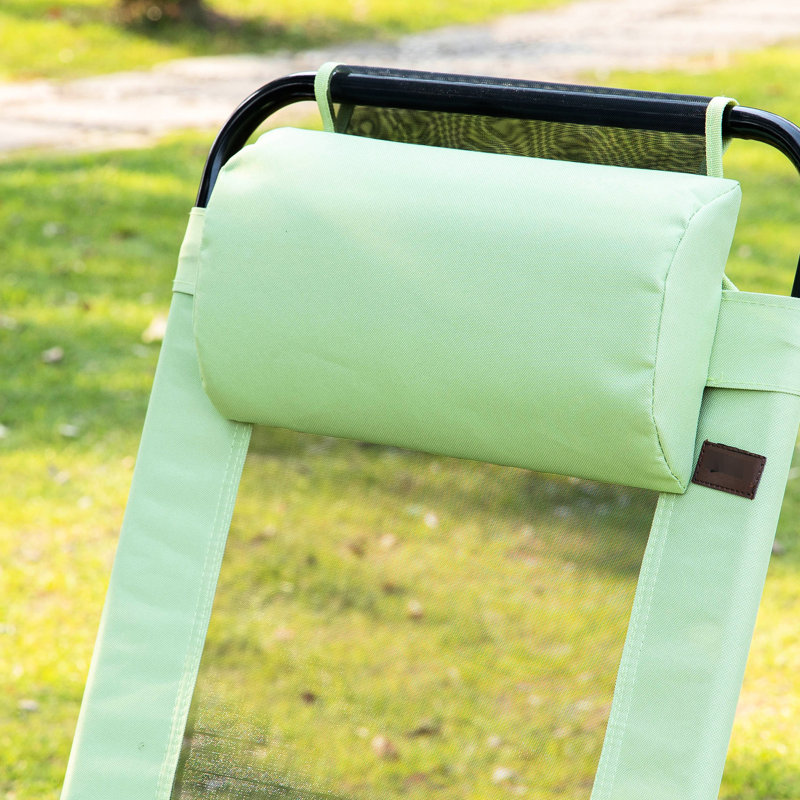 Folding Beach Chairs (2). Adjustable Back And Removable . Comfortable Breathable Seat. For Outdoor, Garden, Backyard, Lawn. Space Foldable. 264 Lbs. Weight Limit. 24.5" W X 27.5" D 43" H Patio