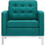 Fauteuil rembourré en tissu Loft-24800268