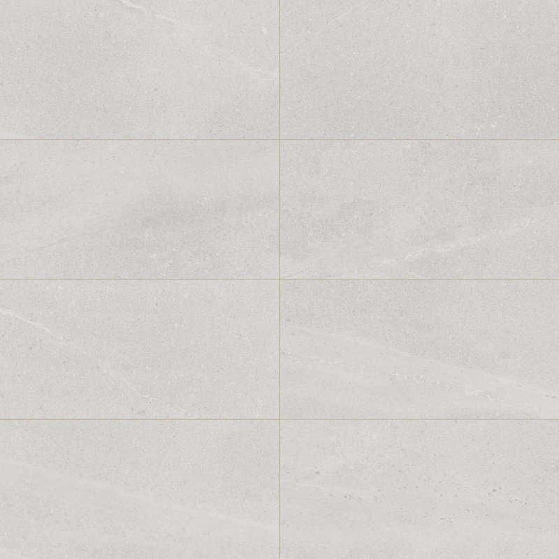 Kirlington Matte 12x24 Porcelain Floor & Wall Tile (11.63 Sq. Ft./Case), White