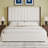 67.5" Tall Headboard Upholstered Bed With Vertical Striped & Wingback Design, Box Spring Needed-114231882