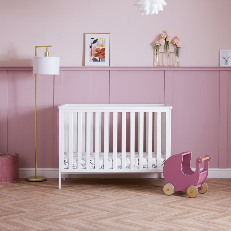 Evie Mini Cot Bed, White