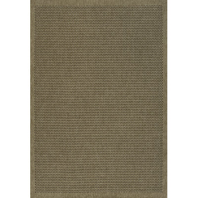 Maxine Easy Jute Contemporary Border Boho Fine Rib Weave Indoor/Outdoor Rug