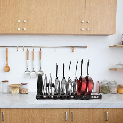Metal Rectangle Countertop / Cabinet Pot Rack