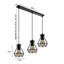 Walley 3 - Light Black Kitchen Island Pendant