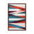 Classic Brown Wood Floater Framed