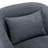 360-Degree Swivel Upholstered Armchair with Accent Pillow-367928025