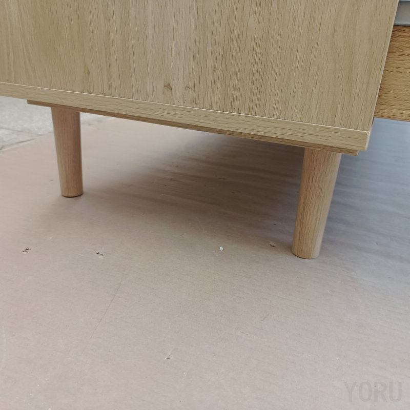 Armoire de rangement en rotin 6 tiroirs - Naturel