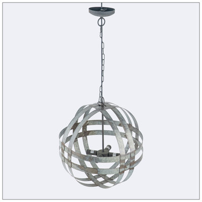 Centeio 4 - Light Iron Globe Chandelier