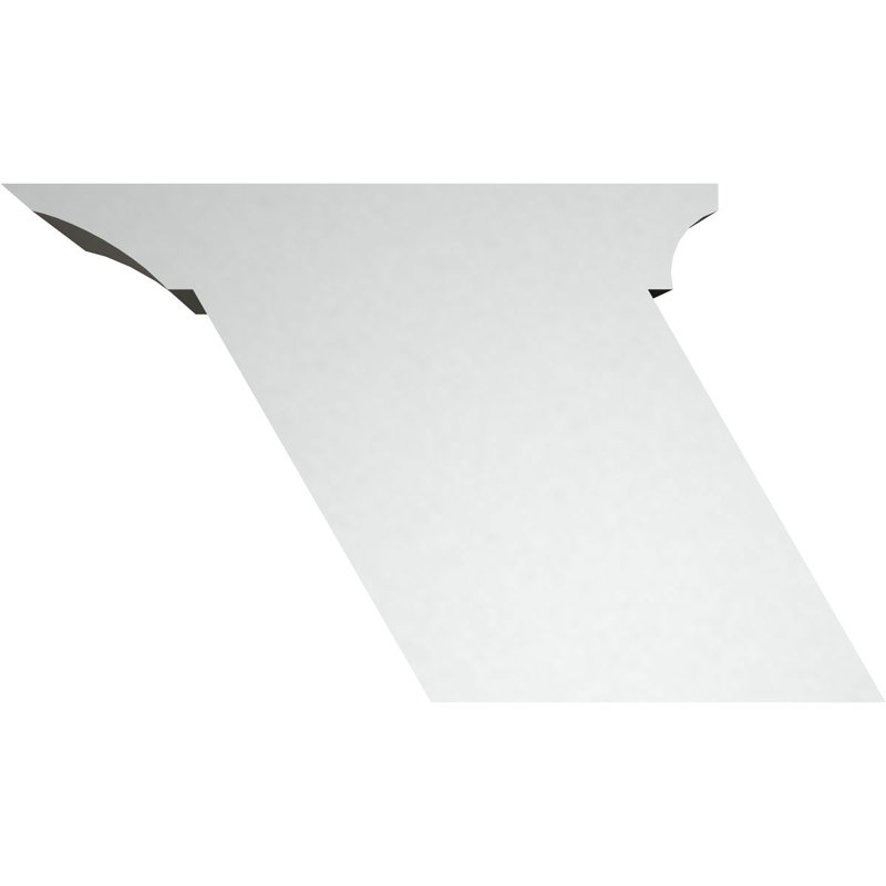 Endurathane Nexus Bracket, 7 1/2"W x 6 1/4"D x 4"H, Factory Primed