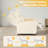 26.77'' Wide Recliner Chair, Ergonomic Adjustable Single Sofa, Thickened Padded Seat, Back and Foot Recline, Modern Home Theater Seating-125525037