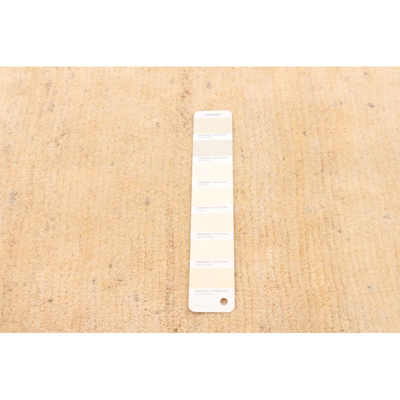 Tapis crème Helbe Gabbeh 3 pi 7 po x 5 pi 2 po