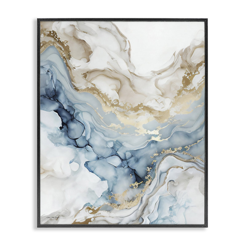 Art de giclée encadrée par Chic, Giclée encadrée noir minuit, H 14 po x l 11 po
