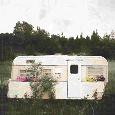 Lonely Trailer - Wrapped Canvas Print