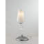 Pedro Glass Torchiere Lamp