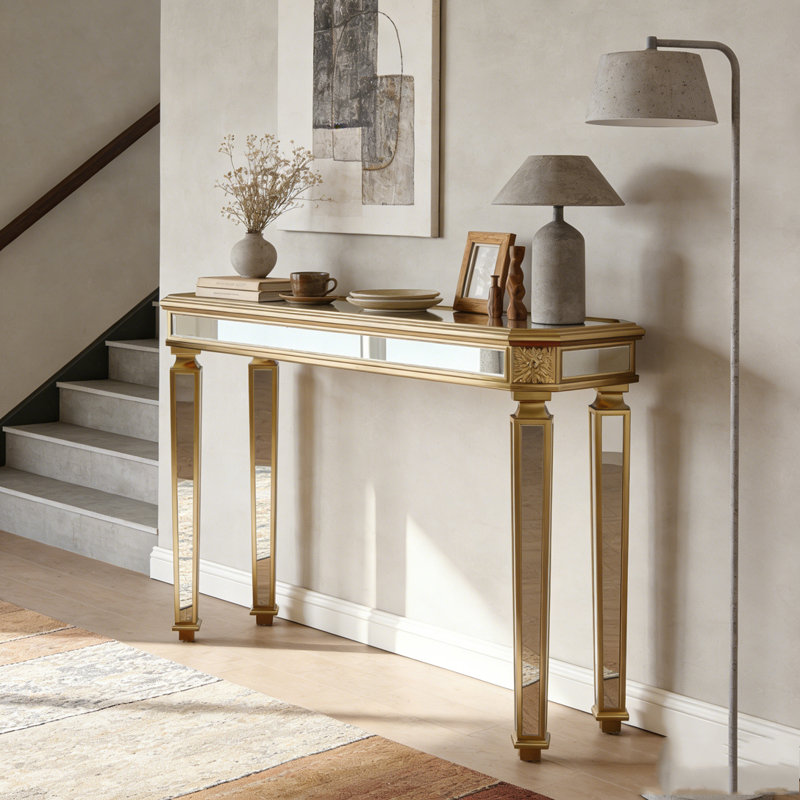Mirror Console Table