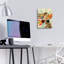 Red Barrel Studio® «Retro Radio» par Elo Marc, art mural en verre acrylique, ACR-35412-1183751171