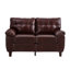 Causeuse moderne en similicuir-1689059414