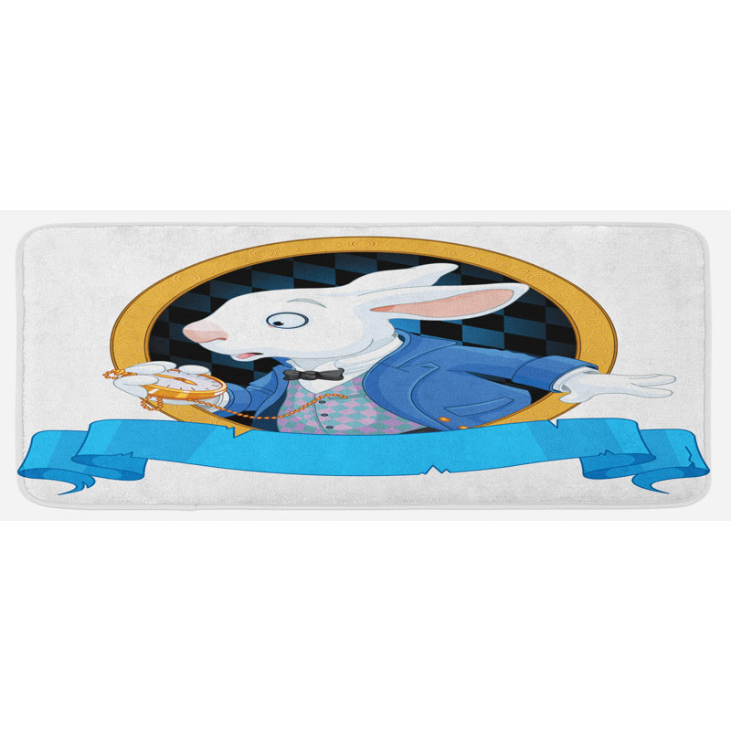 Tapis de cuisine alice in wonderland