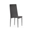 Adonia Upholstered Faux Leather High Back Dining Chairs-123100106-39665854