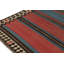 Wool Area Rug in Red/Blue