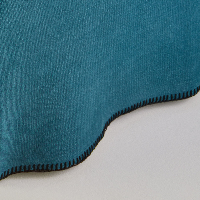 Nino Tailored Wrap Around, Blue, 140cm W x 32cm D