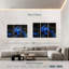 Pieuvre bleue stoïque-107930022