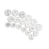 Galateo 18 Piece Ceramic Dinnerware Set - Service for 6
