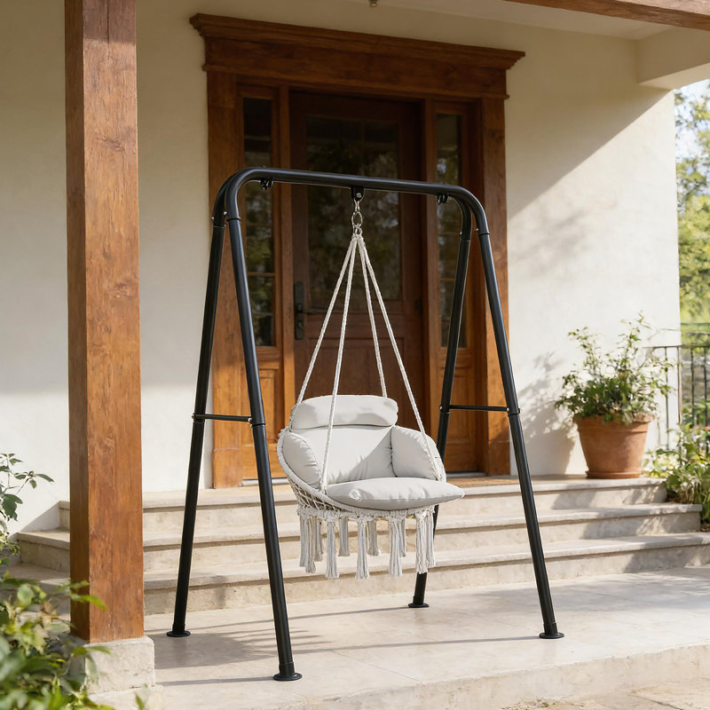 Hanging Chair,Hammock Swing Chair, Gray