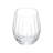 Acrylic Linea Stemless wine glass - Clear