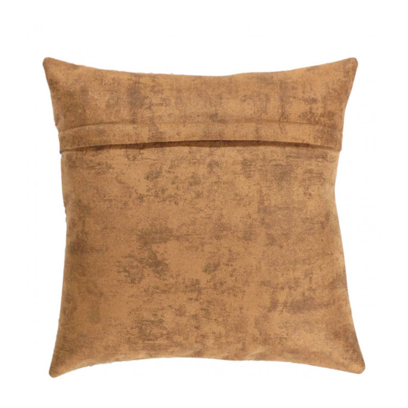 Coussin décoratif en velours Pasargad 16 po x 16 po
