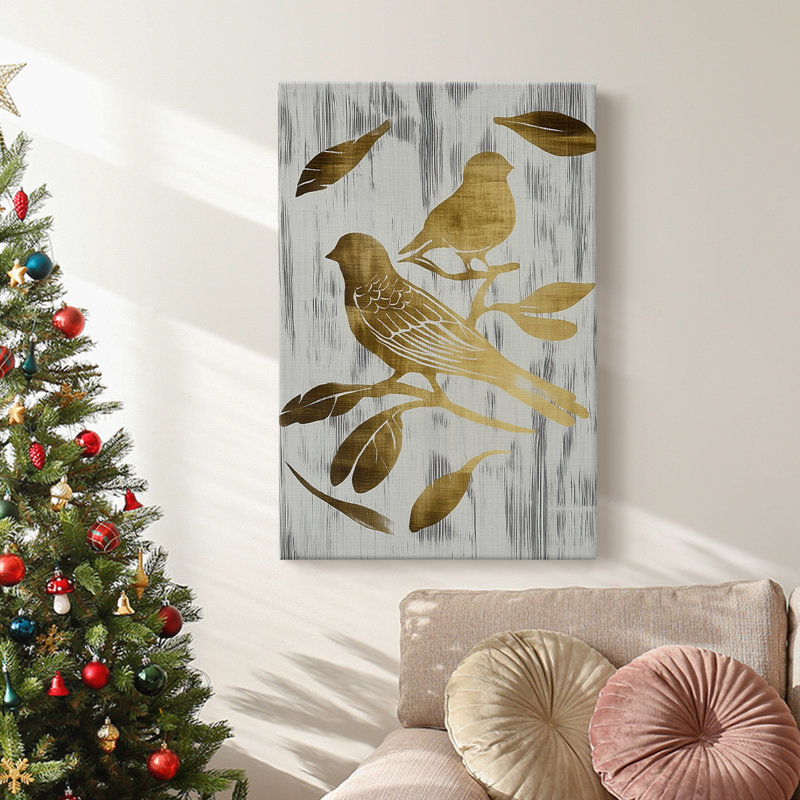 Art des Fêtes de Noël - Toile tendue avec châssis LXVI, H 27 po x l 18 po