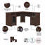 Ensemble de bureau et de chaise en L Shelonda-387996668