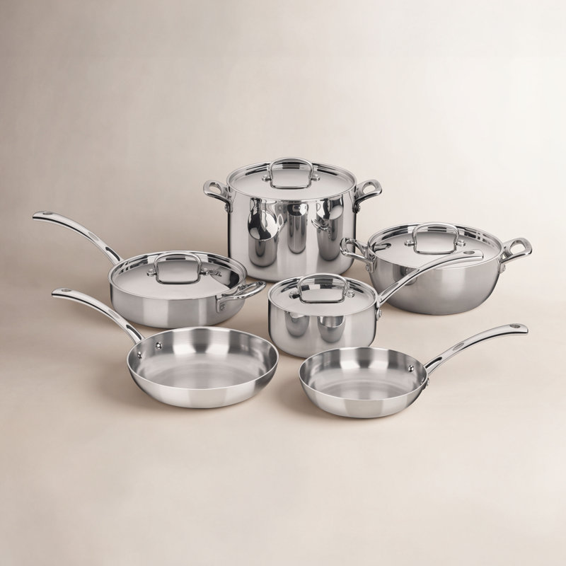 Cuisinart French Classic Stainless 10-Piece Cookware Set