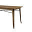 Khamis Walnut Solid Wood Dining Table
