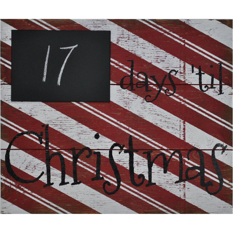 Christmas Phrases Decorative Accent