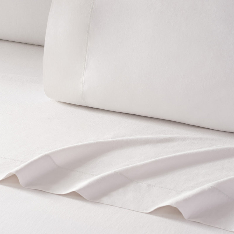Aston & Arden Linacel And Lyocell Sheet Set TENCEL Sheet Set, Gray, California king