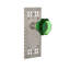 Craftsman Plate with Waldorf Emerald Door Knob-2092320858-2092320856